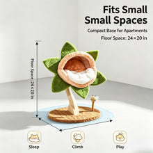 Flower Cat Tree House — A Cozy Resting Spot for Your Cat｜Papi&Co