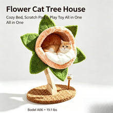 Flower Cat Tree House — A Cozy Resting Spot for Your Cat｜Papi&Co
